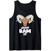 Aries Zodiac Sign Aries Personality Tank Top
