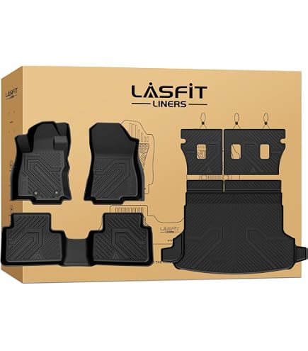 Amazon.com: LASFIT Floor Mats & Backrest & Cargo Mats for Subaru