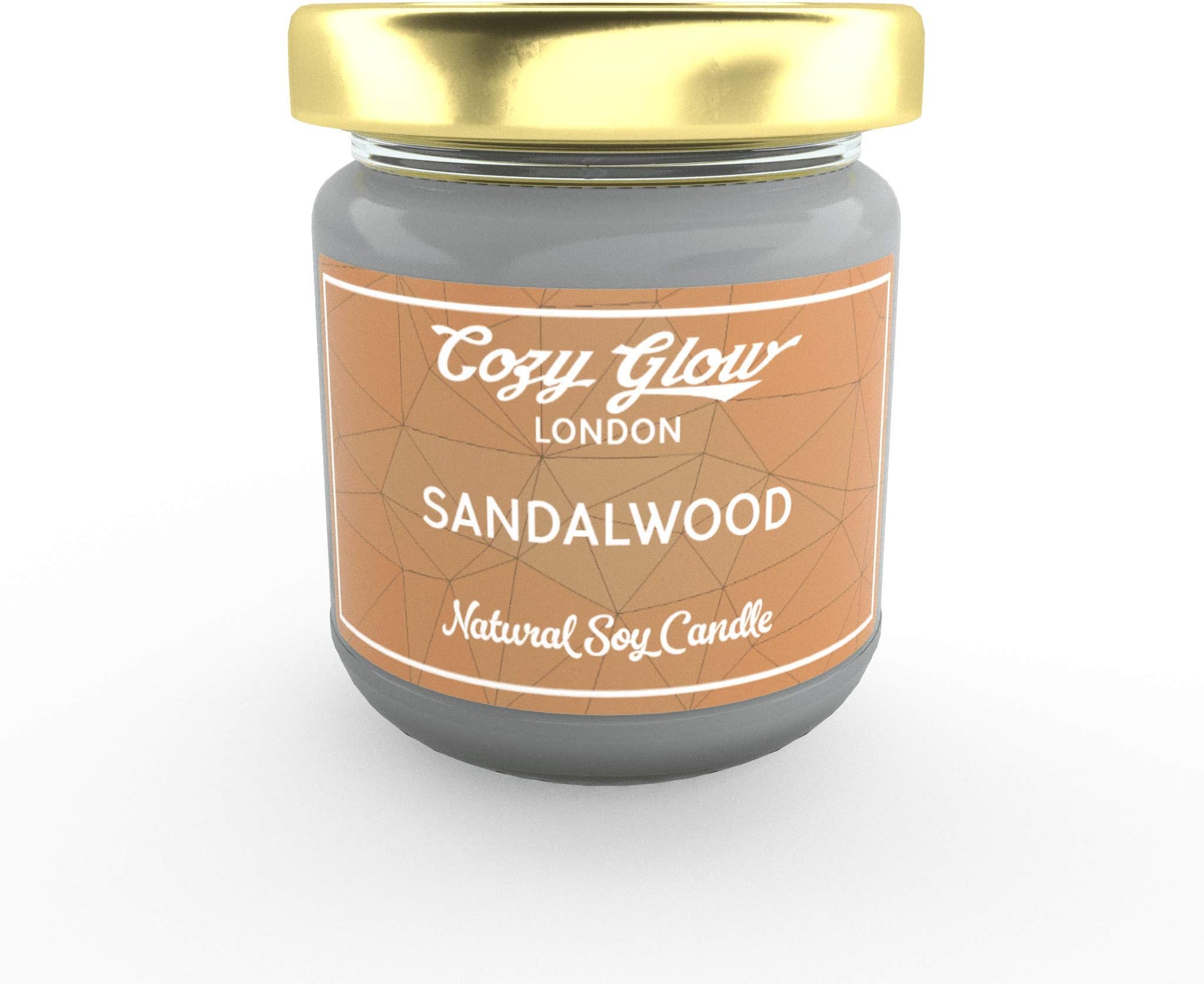 Cozy Glow Sandalwood Regular Soy Candle