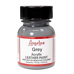 Angelus Acrylic Leather Paint, Grey, 1