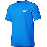 Willit Men's Rashguard Swim Shirt Short Sleeve UPF 50+ Sun Protection SPF Quick Dry Water Shirt