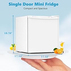 Electactic 1.6 Cu.ft Mini Fridge with