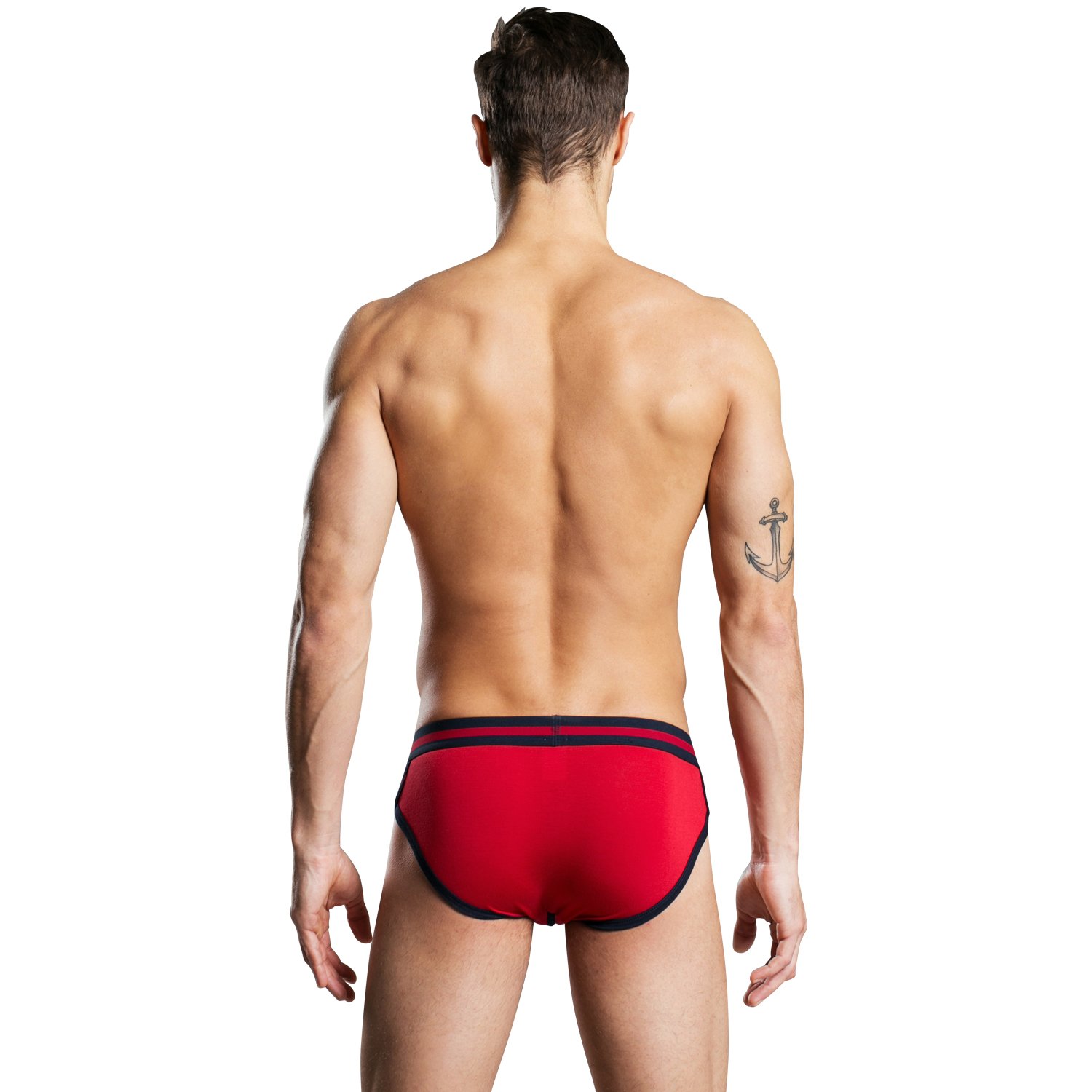 MOACC Men\'s Sexy Micro Modal U Convex Pouch Underwear Soft Hip Brief Multi (4pack)