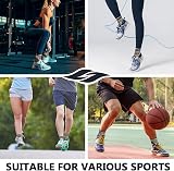 Lusenone Copper Ankle Brace Support Pair for Men Women Open Toe view 6