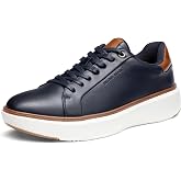 Bruno Marc Men's Dress Fashion Sneakers Shoes | All-day Comfort Lightweight Minimalist Thick Sole Platform Walking Shoes for Business Casual &amp; Everyday Wear