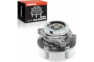 A-Premium Front Wheel Bearing and Hub Assembly with 5-Lug Compatible with Infiniti - 2003-2023 - Q50, G37, QX50, Q60, M35, M3