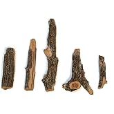 Midwest Hearth Gas Logs Deluxe Decorative Branch and Twig Set | Cast from Real Logs and Hand Painted in USA (Oak 5-Piece)