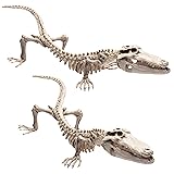 Crocodile Skeleton Halloween Decoration