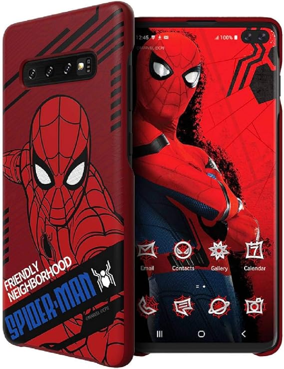 Samsung Carcasa para Galaxy S10 Plus diseo de Spider Man Galaxy Friends Far from Home Dynamic Edition Samsung Carcasa para Galaxy S10 Plus diseo de Spider Man Galaxy Friends Far from Home Dynamic Edition