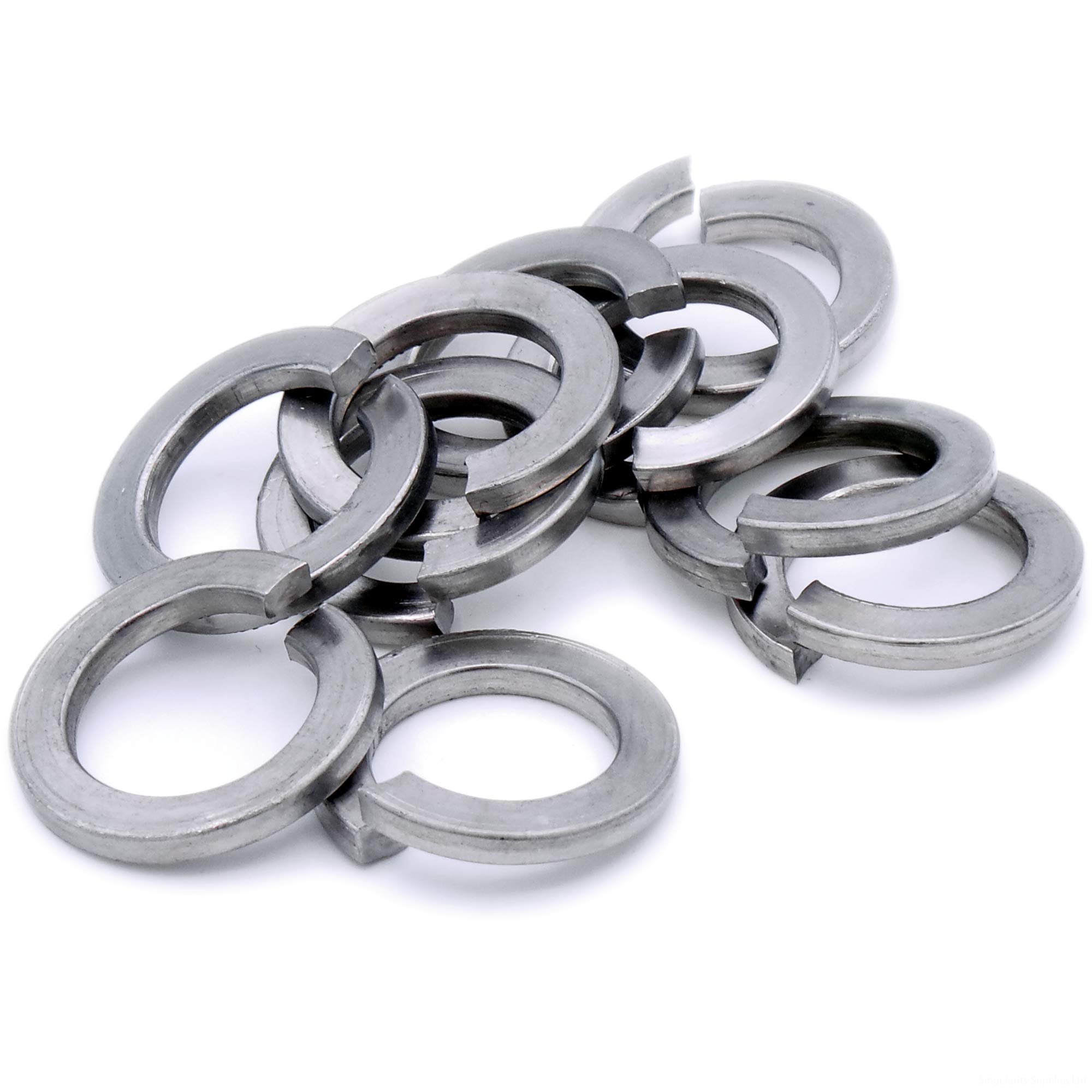 M3 (3mm) Rectangular Spring Split Lock Washer - Stainless Steel (A2) (Pack of 20)