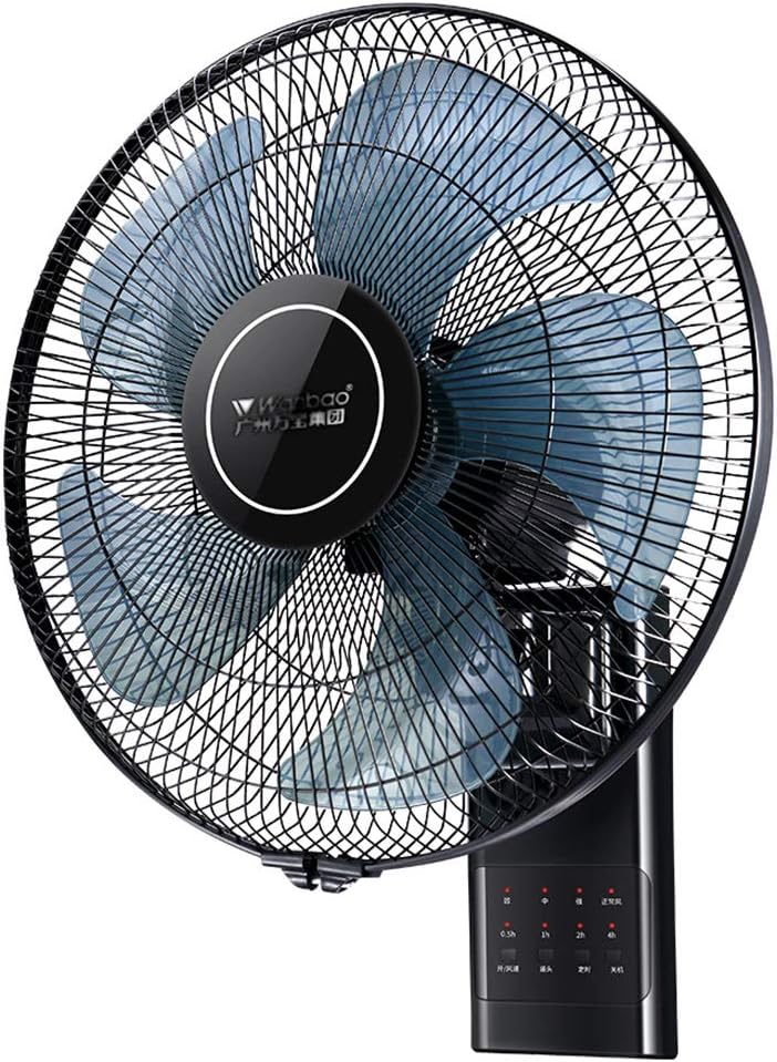 16inch Wall Mounted Fan, Household Oscillating Quiet Wall Fan with Remote Control, 3Speed Wind