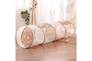 Sumbababy Tunnel Toys for Toddlers: Activity Tunnels for Young Children - Crawl Tunnels for Toddlers and Babies - Pop up Dog Tunnel