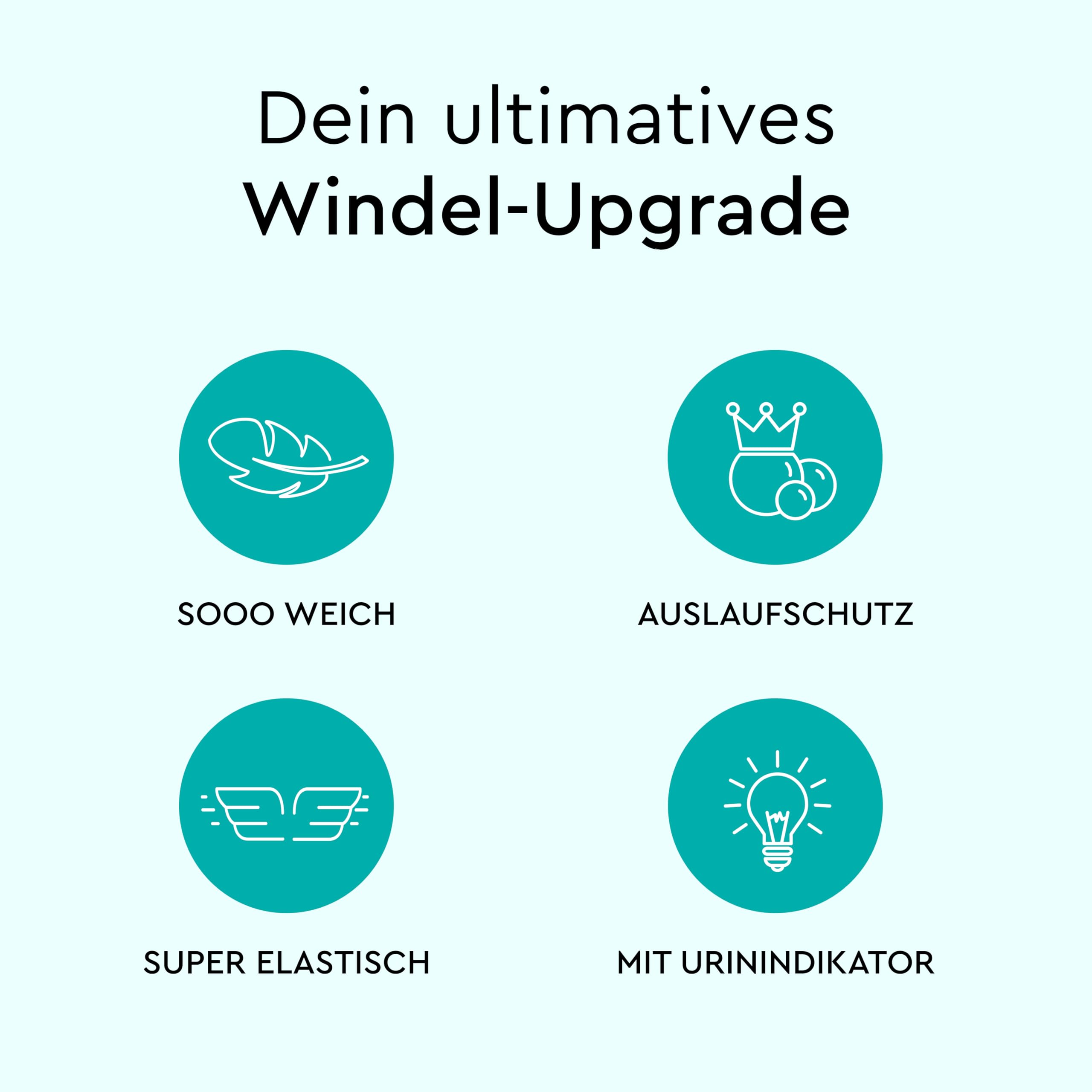 LILLYDOO hautfreundliche Baby Windeln - Größe 1 (2+ kg), Halbmonatsbox (72 Stück), Sicherer Auslaufschutz, Weich, Ohne Parfüme & Lotionen für empfindliche Haut, Dermatologisch getestet 4