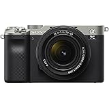 Sony Alpha 7C Full-Frame Compact Mirrorless Camera Kit - Silver (ILCE7CL/S)
