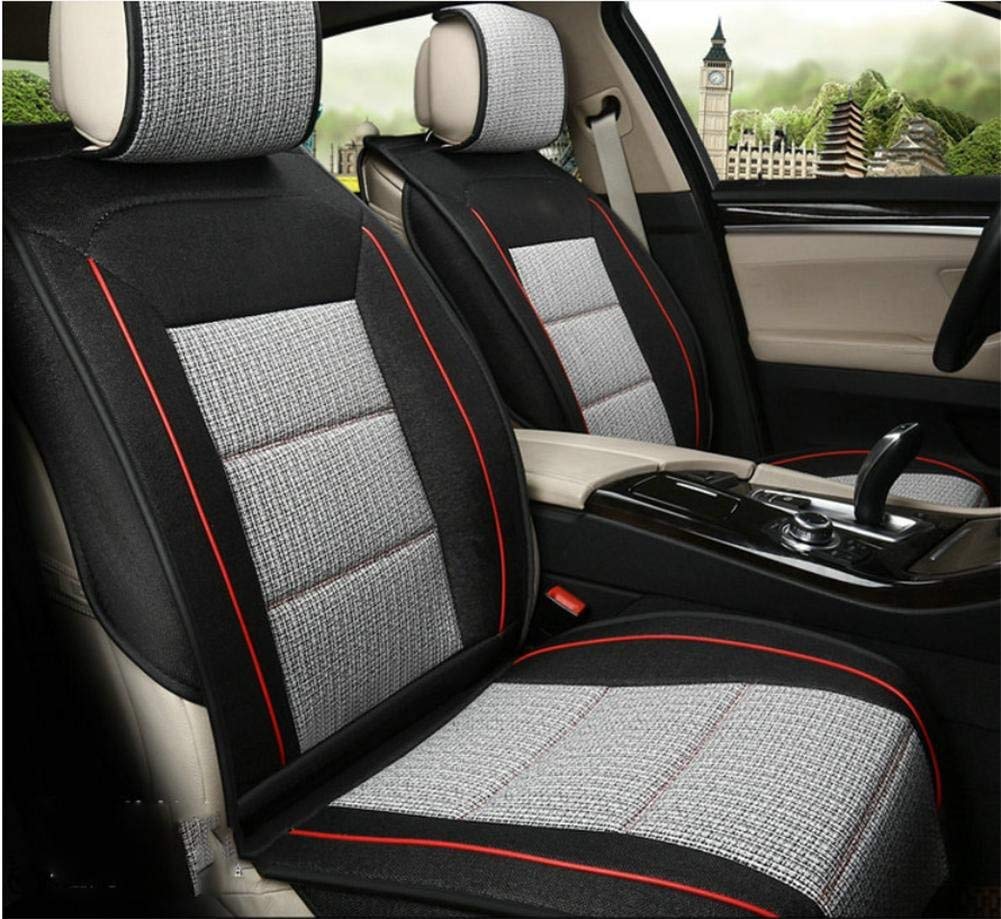 内祝い カーカーシートプロテクター用シートカバー 一般的な車のクッションセットリネンデラックス版 12セット 5つの一般的な車のクッションカバーフォーシーズンズユニバーサル3色オプション カーシートクッションカーシートマット 色 31 31 B07pzvm15f 数量