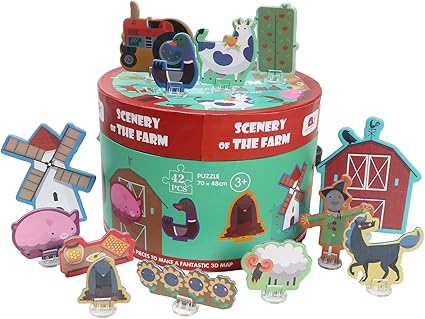 puzzle 3d niños 6 años