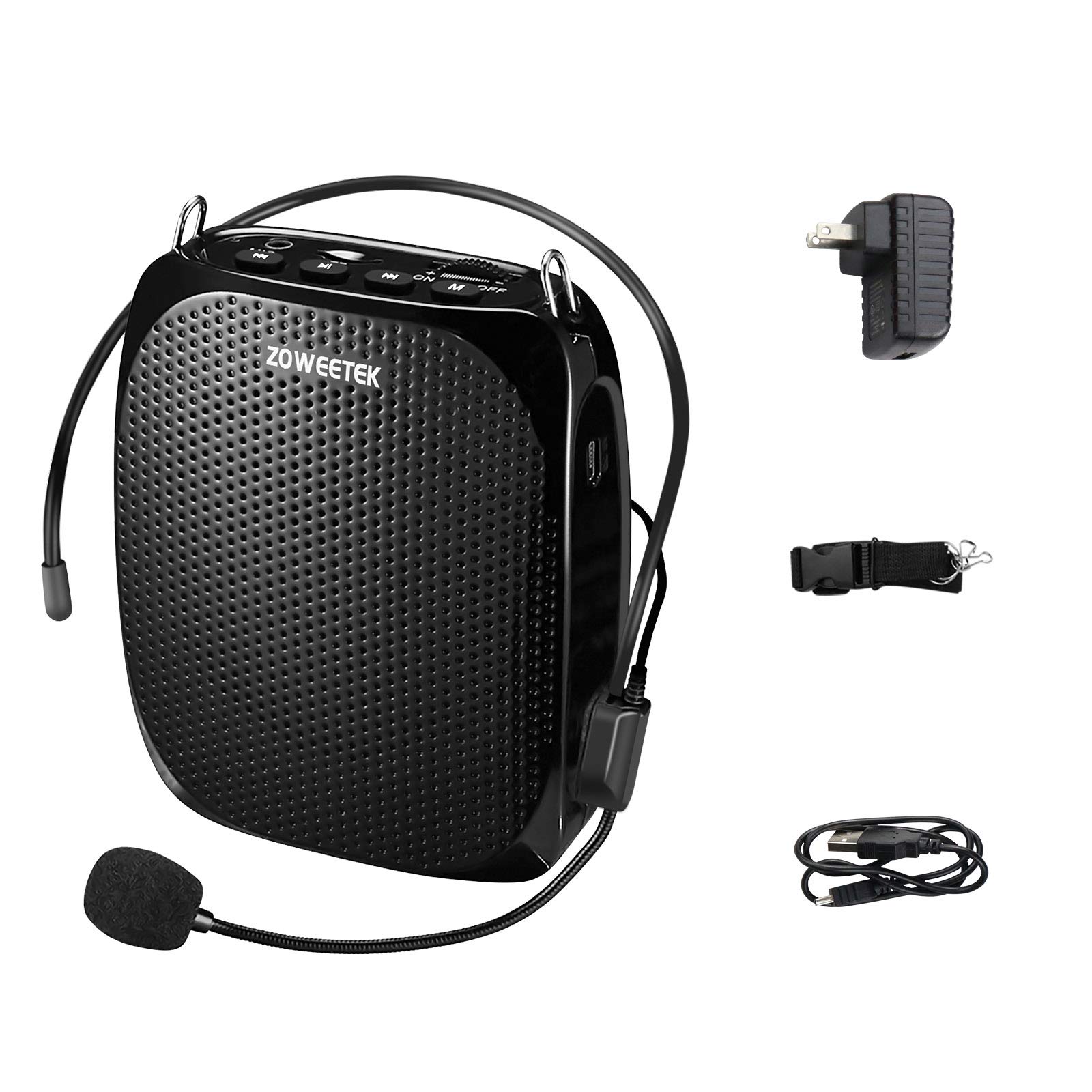 Zoweetek Portable Rechargeable Mini Voice Amplifier With Wired Zoweetek Portable Rechargeable Mini Voice Amplifier With Wired