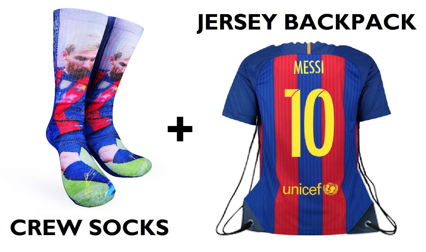 Forever Fanatics Barcelona Messi 10 Ultimate Soccer Fan Gift Set