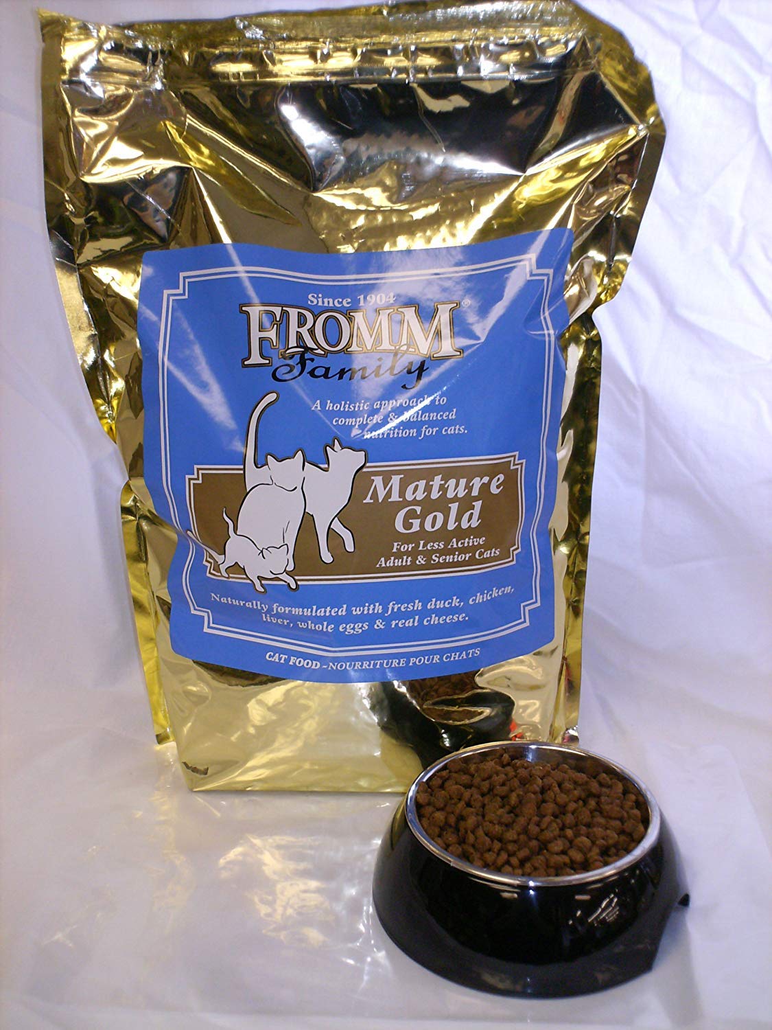 fromm mature gold cat food