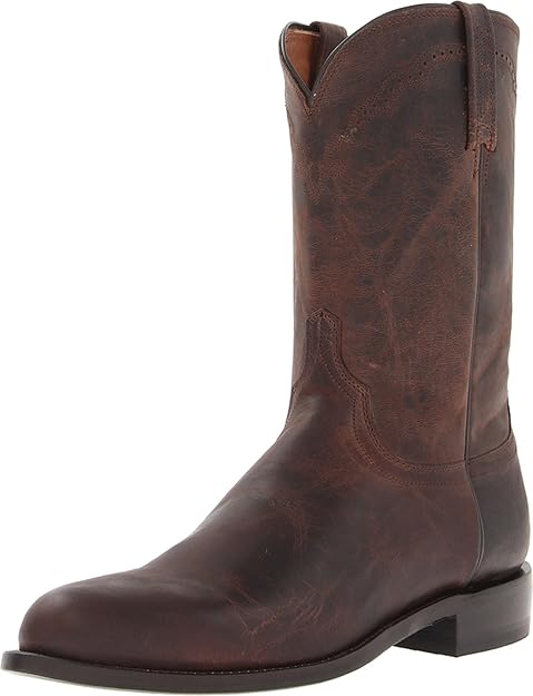 lucchese round toe boots