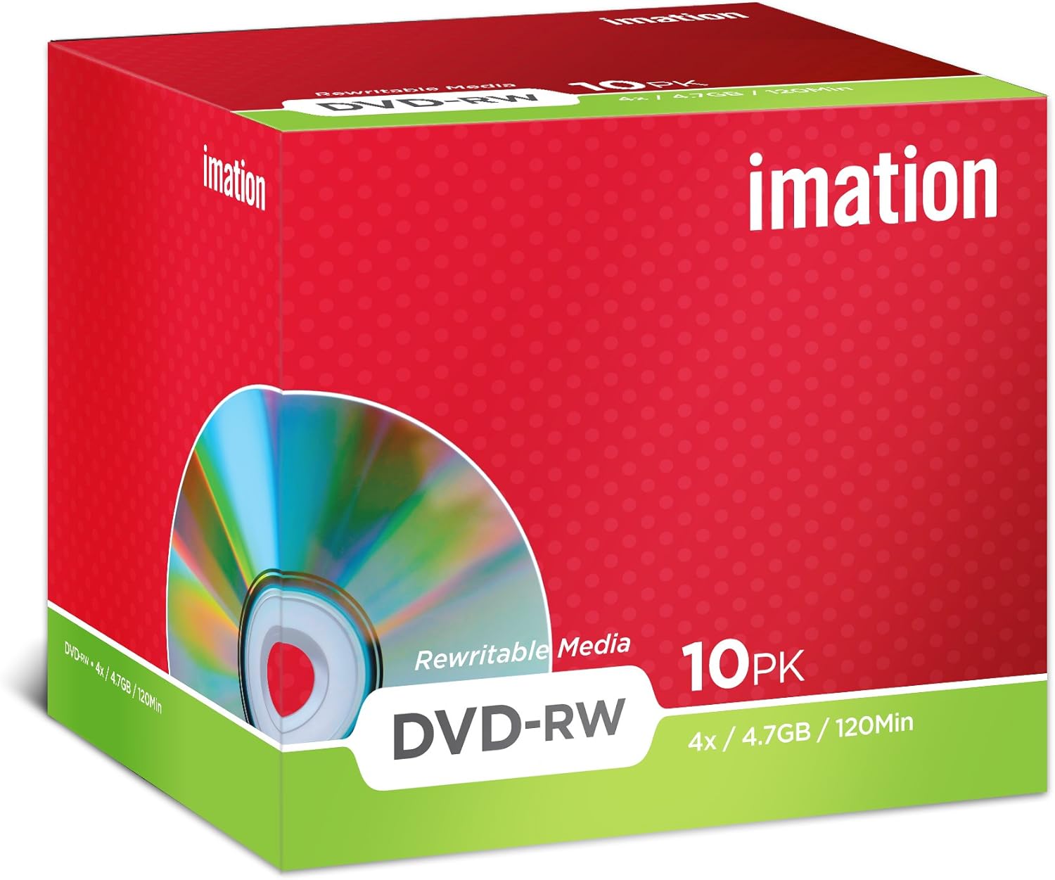 Imation i21061 DVDRW 4.7 GB 16 x DVD Vierge Amazon.fr Informatique