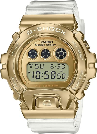Amazon カシオ 腕時計 ジーショック メタルカバード Gm 6900sg 9jf メンズ クリア メンズ腕時計 腕時計 通販