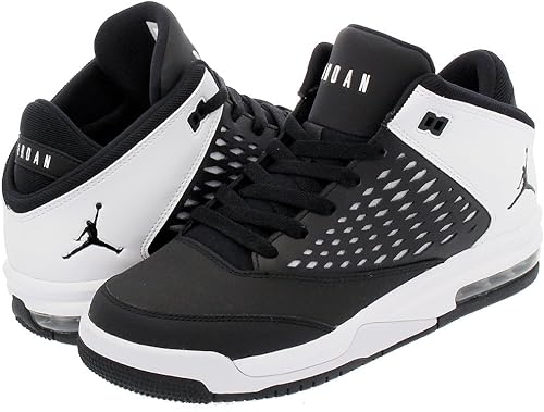 jordan flight black and white