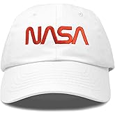 DALIX NASA Embroidered Mens Womens Cotton Dad Hat Baseball Cap Adjustable