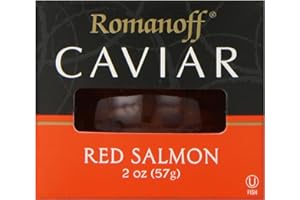 Romanoff Salmon Caviar, Red, 2 Ounce