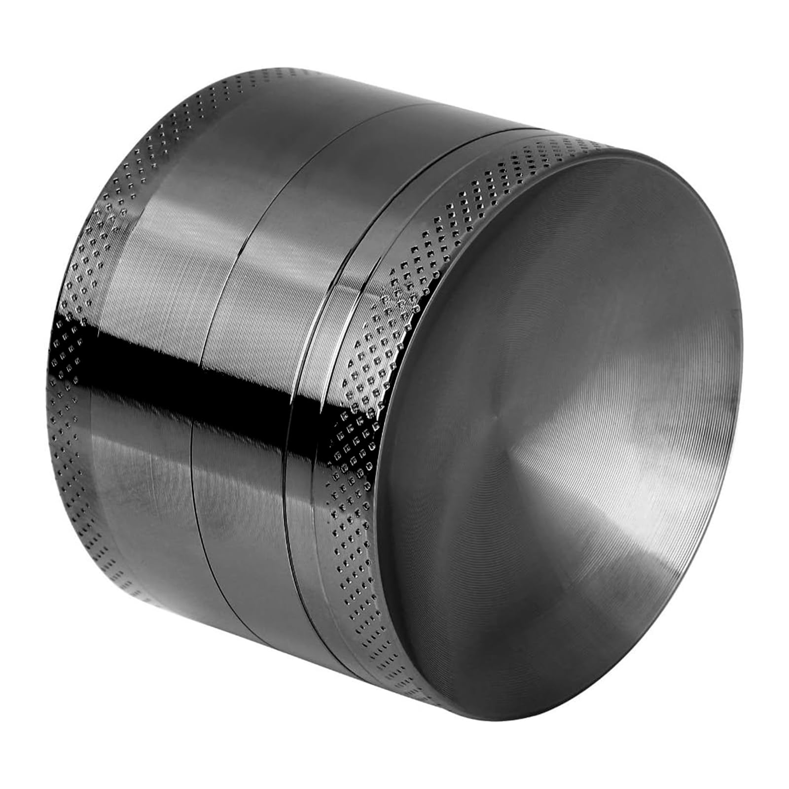 Anpro Herb Grinder Premium Zinc Alloy,Portable Herbal Grinders with Sifter and Magnetic Top for Dry Herb and Spices - 2.15 Inches