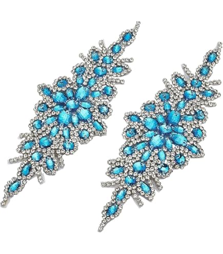 Apliques De Diamantes De Imitaciu00f3n Hechos A Mano En 3 Colores Para