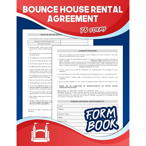 bounce-house-rental-agreement-form-book-track-rental-customer-details-inflatable-bounce-house-rental-contract-with-all-the-basic-terms-and-conditions-required-editions-mekkbouncehouse-amazon-com-books