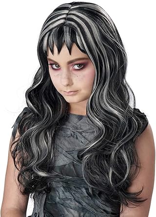 Amazon Com California Costumes Gothic Streaks Child Wig Standard