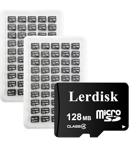 Amazon.com: Lerdisk Factory Direct Micro SD Card 512MB Pack of 100