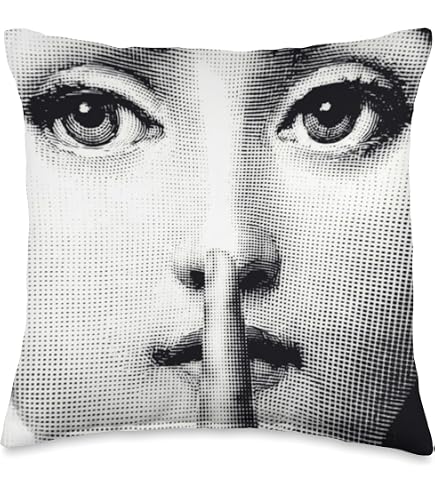Amazon.com: Lina Cavalieri Fornasetti Throw Pillow : Home & Kitchen