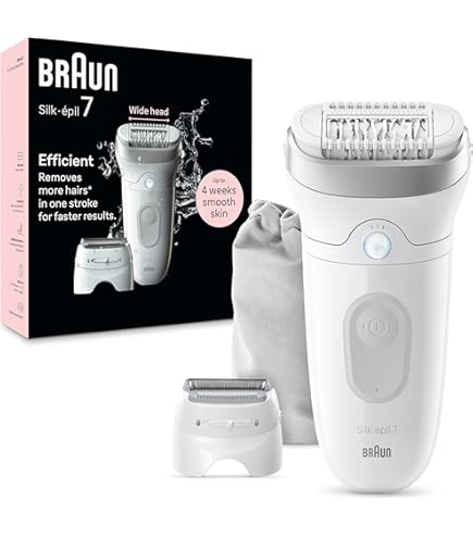 BRAUN Silk-épil 9 SkinSpa 4in1脱毛器 Braun Silk épil 9 Flex Pivoting SkinSpa Epilator, Wet/Dry, Shaver