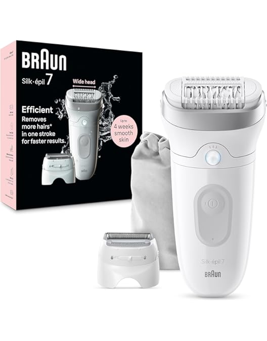 BRAUN Silk-épil 9 SkinSpa 4in1脱毛器 Amazon.com : Braun Silk-épil 9 Epilator, Pivoting Head, Wet and