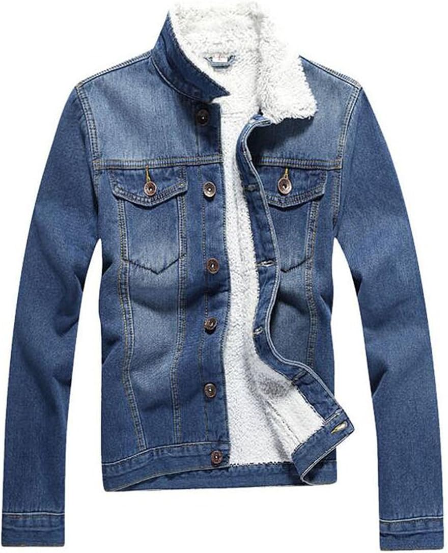 jean and fleece jacket