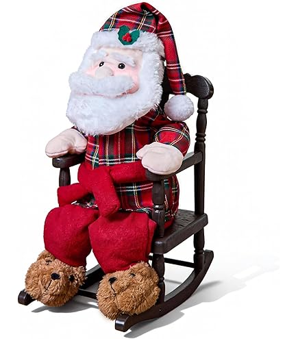 Amazon.com: Jingle Bell Rock Santa Animated Dancing Singing Santa