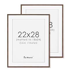 Oak Wood Picture Frame 22x28, 22 x 28 Poster Frame