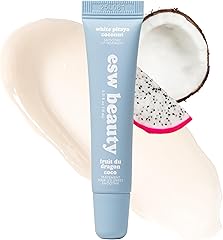 ESW Beauty White Pitaya Coconut Lip Treatment - Clear & Glossy with Shea Butter, Hyaluronic Acid, White Pitaya & Coconut for 