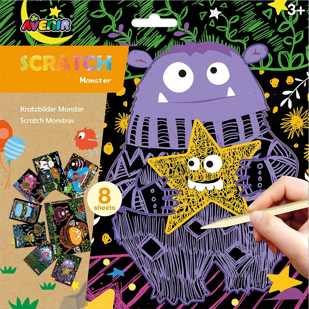 Avenir 6301680 Scratch Boys Monster