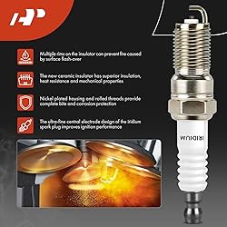 A-Premium Set of 6 Ignition Coil Pack and Iridium