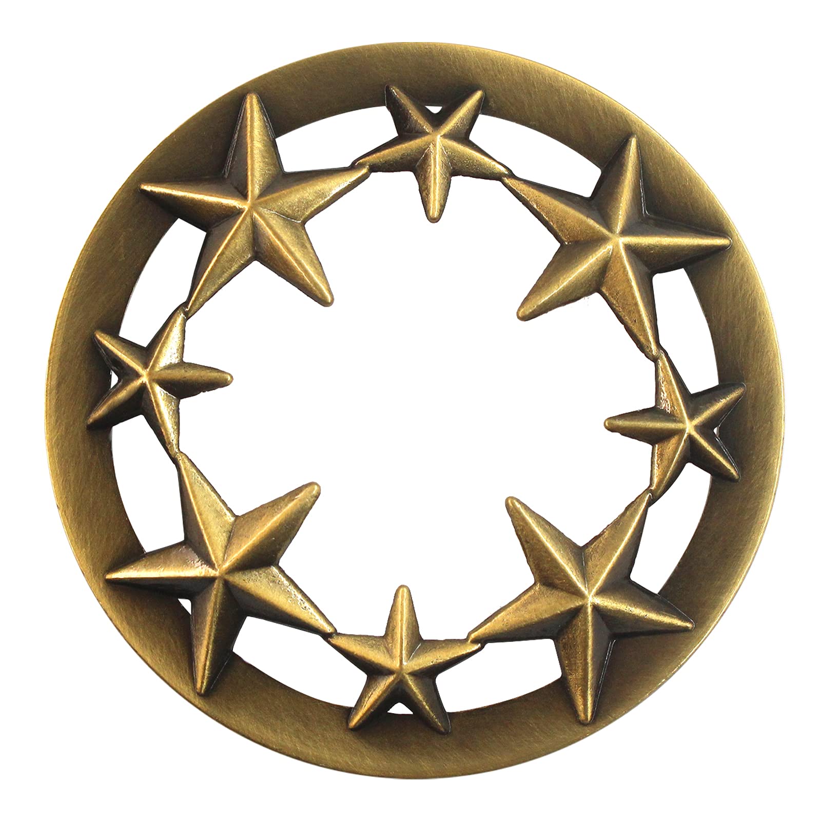 Hion Scented Candle Topper Illuma Lid Jars Cover Shade Sleeves, Help Burn More Evenly, Candle Accessories Decorations Increases Atmosphere Party Gifts for Women(Star Golden)