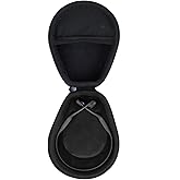 Lebakort Storage Case Compatible with SHOKZ New OpenRun Pro 2/ Mini/OpenRun 1/ OpenSwim/OpenMove Open-Ear Sport Headphones (Black Case)