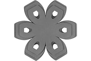 BYKITCHEN Pot and Pan Protectors, Set of 12 and 3 Different Sizes, Felt Pan Pot Separators Protectors Pads, Gray Pan Savers Dividers for Stacking and Protecting Your Cookware