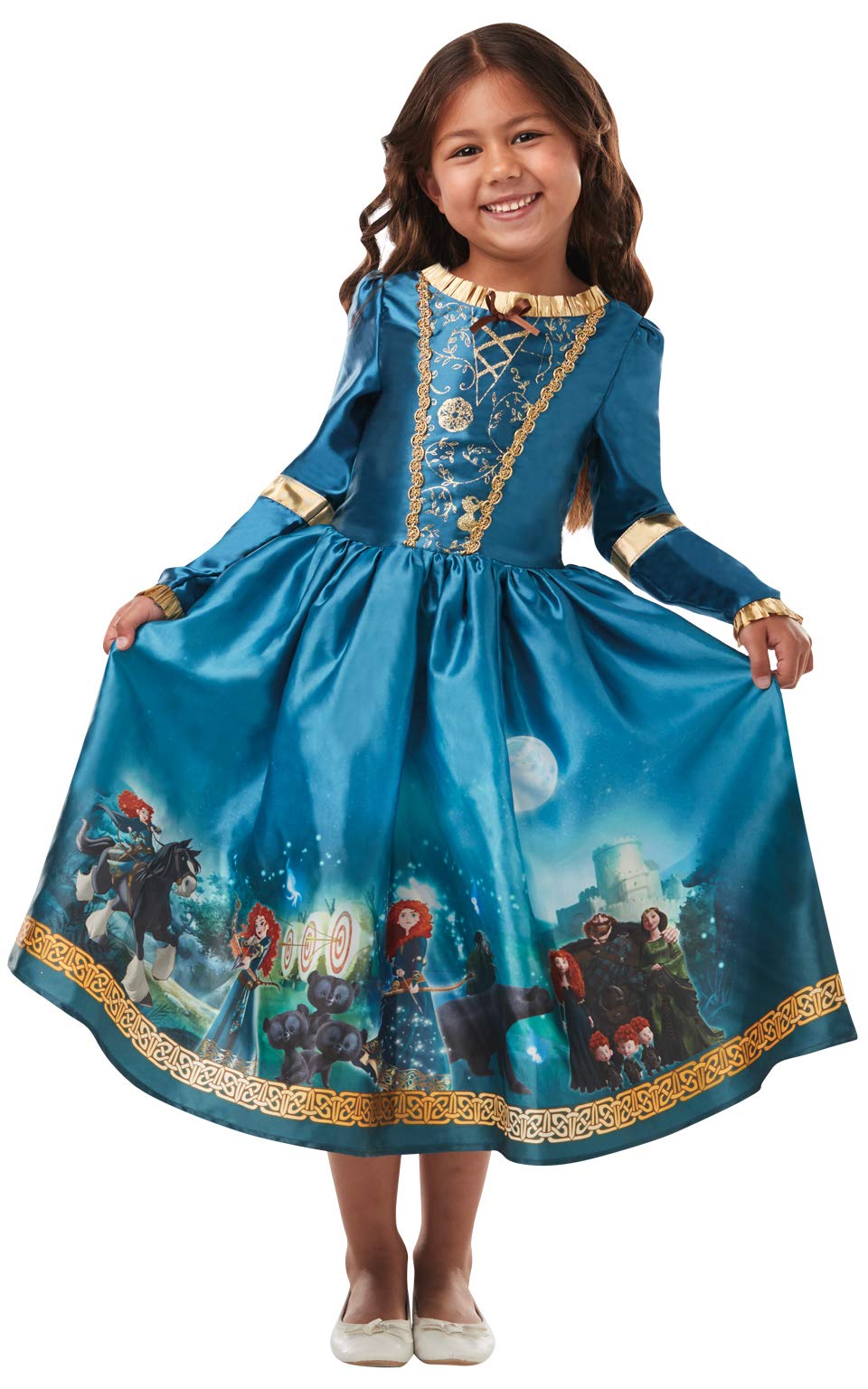 Rubie's Official Disney Princess Merida Dream Girls Costume, Childs Size Small Age 3-4 Years