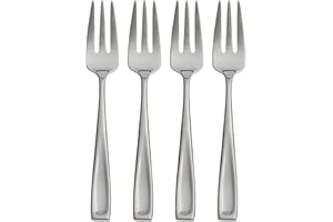 Oneida T711004O Moda Fine Flatware Cocktail Forks, Set of 4