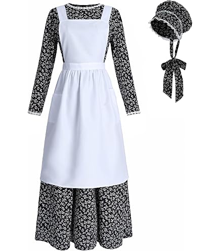 amish formal dresses Women's Costume Dress & Apron BFCM Included