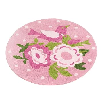 Jiggle Giggle Kind Handmade Boden Rund Teppich 100 Baumwolle